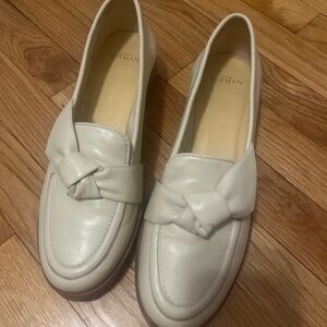 Size 41 Alexandre Birman white loafers